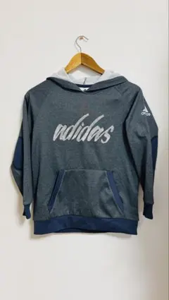 adidas フード付きパーカー トレーナー 160 レディースSサイズ