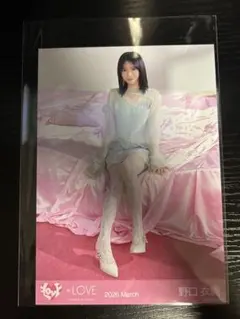 LOVE イコラブ ビッグ生写真 野口衣織 ラブソング ヒキ 2枚セット