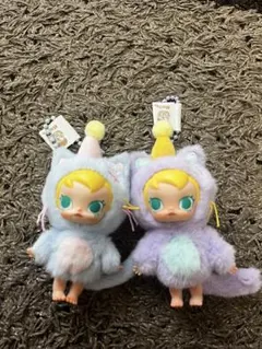 POPMART Babymolly pocket friends ブルーパープル