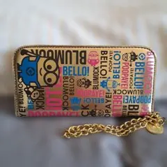 ミニオンズキーチェーン付長財布