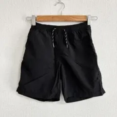 美品　GU 130㎝　ハーフパンツ　ブラック