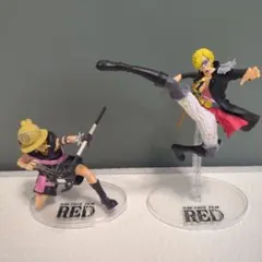 ワンピース フィギュア 一番くじフィルムレッド サンジ　ウソップ