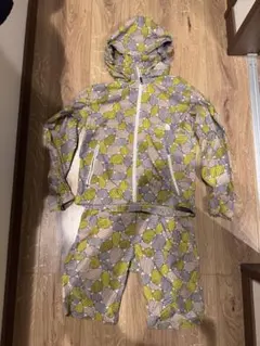 ノースフェイス　薄手パーカー、ハーフパンツセット キッズ