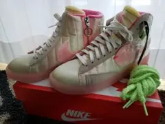 ナイキ ブレーザー MID レベル ウィメンズシューズ (イエロー系)
