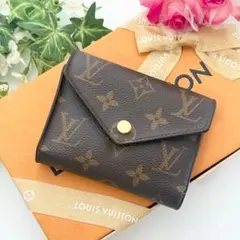 ルイヴィトン モノグラム ポルトフォイユ ヴィクトリーヌ ローズバレリーヌピンク