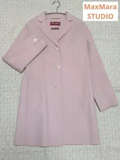 MaxMara STUDIO ロングコート クチートアマーノ カシミア混