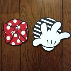 ディズニーミッキーとミニーのコースターセット