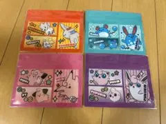 新品未開封　ポケモン　ジッパーバッグ全4種コンプセット