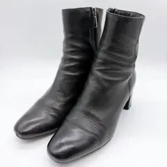 FABIO RUSCONI ファビオルスコーニ 37 ショートブーツ ブラック