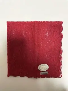 【新品未使用】ナイロン100%レースハンカチ　ブルーミング中西 夢一枚