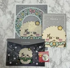 セブン ラッコクリアファイル フラットケースノート 缶ミラー セブン ４点