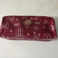 Tory Burch ポーチ レッド 総柄のサムネイル
