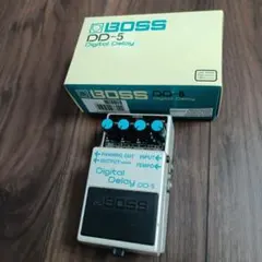 BOSS DD-5 デジタルディレイ 箱、取説、シール付きのサムネイル