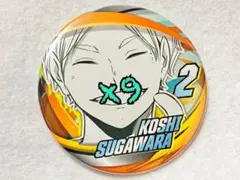 ハイキュー ファンパーク 2025 コレクション缶バッジ FUN 菅原①