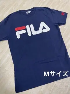 【FILA】紺色Tシャツ　Mサイズ