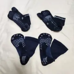 アクティバイタル タビオ 黒 グリップソックス ショートソックス