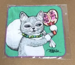 タオルハンカチ 七福神 ひとつめちゃん ヒグチユウコ ボリス雑貨店