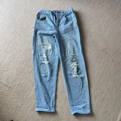 ダメージジーンズSサイズ美品