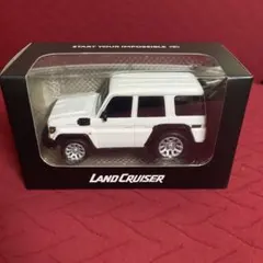 ウ*ー様 トヨタ ランドクルーザー ミニカー ホワイト
