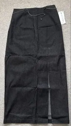 NY購入 新品　未使用　NANCY BOLEN ダークデニム タイトスカート