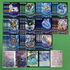 青黒魔導具デッキパーツ　15種49枚セット　デュエルマスターズ　F