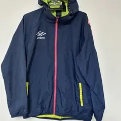 umbro ネイビー/ライム ジャケット Lのサムネイル