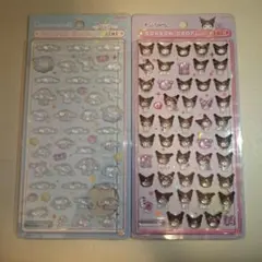 ボンボンドロップシールミニ　　シナモロール&クロミ