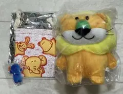 たべっ子どうぶつ　ライオン　一番くじ　ぬいぐるみ　ミニ巾着　アクリルチャーム