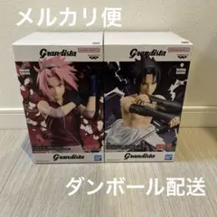 NARUTO Grandista サクラ サスケ フィギュア 2体セット