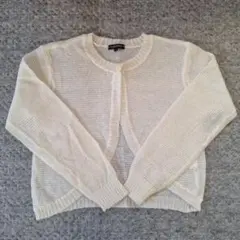 さらに、お値下げ❣️ULUAN & PART ホワイトカーディガン 長袖