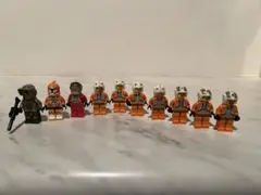 レゴ　スターウォーズ　ミニフィグ10点セット