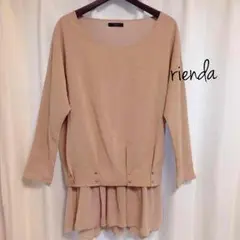 ＼rienda／ リエンダ ワンピース ベージュ