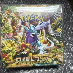 （未開封、シュリンク付）ポケモンカードゲーム ワイルドフォース 1BOX