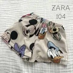 ZARA KIDS ディズニー ショートパンツ　ミッキー　ミニー