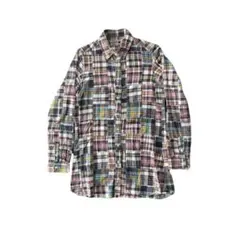 A BATHING APE PIRATE STORE パッチワークシャツ XSのサムネイル
