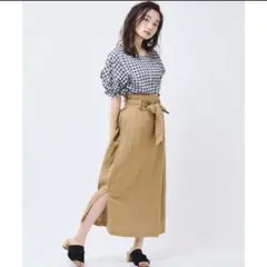 Discoat ギンガムチェック シャツ ブラウス タグ付き新品未使用のサムネイル
