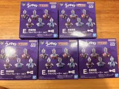 一番くじ ウルトラマン 60th E賞 英雄頭像 5個セット 未開封のサムネイル