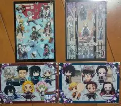 鬼滅の刃 グラフアート コラボ特典 ポストカード ４枚セット