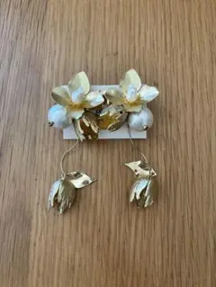 ピアス ウェディング 結婚式 花嫁 プレ花