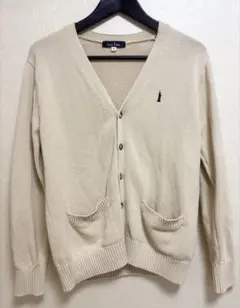 新品同様★EAST BOY★イーストボーイ★M★カーディガン★ベージュ