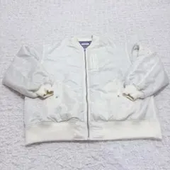 《PAGEBOY》ページボーイ MA-1ジャケット　アウター　ホワイト