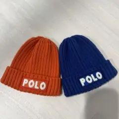 POLO ニット帽 2点セット