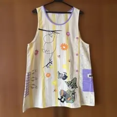 エプロン 保育士 ムーミン刺繍エプロン