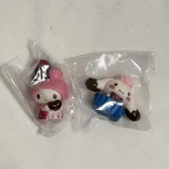 サンリオキャラクターズ　チョコレートドール　マイメロディ　シナモロール　ガチャ