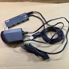 ELECOM USB2.0 USB HUB ACアダプタ(U2H-EG4SBK)