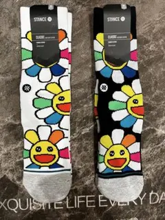 STANCE スタンス ソックス 靴下 村上隆コラボ　男女兼用　2足
