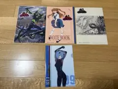ゴジラ対エヴァンゲリオン　ノートとクリアファイルセット