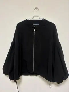 BouJeloudバルーンスリーブ ブラックジャケットのサムネイル