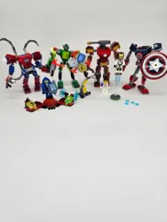レゴ マーベル メカまとめ売り アイアンマン／スパイダーマン／キャプテンアメリカ