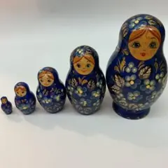 ミニ マトリョーシカ 5体 ロシア製